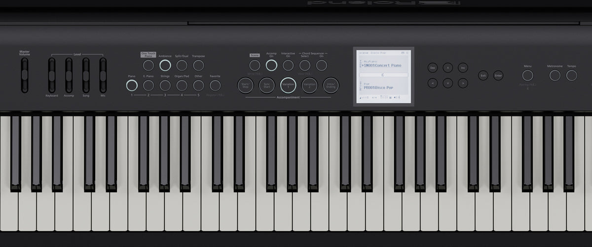 Roland FPE50BK Entertainment Piano