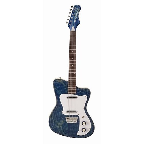 Danelectro '67 Heaven Aligator Blue