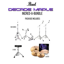 Load image into Gallery viewer, Pearl Decade Maple Artisan Bundle 5PCE Fusion Plus
