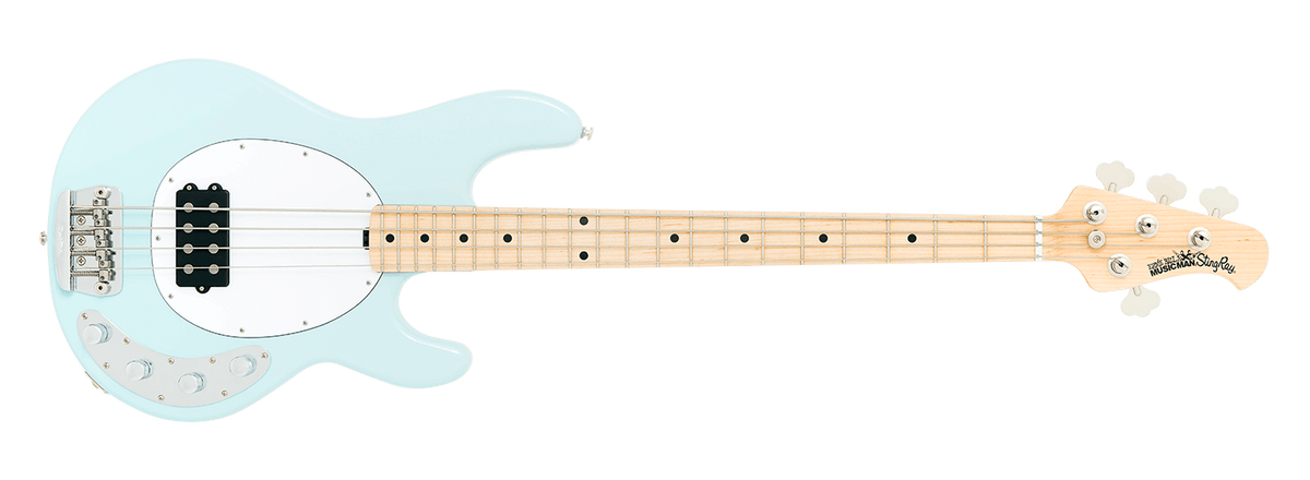 Ernie Ball Stingray 4 string bass Powder Blue - Minor Cosmetic Damage