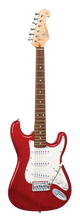 Load image into Gallery viewer, Essex 3/4 size Electric guitar Kit CA Red
