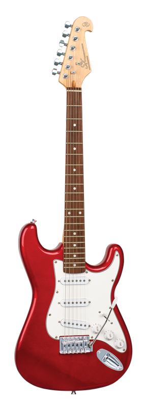 Essex 3/4 size Electric guitar Kit CA Red