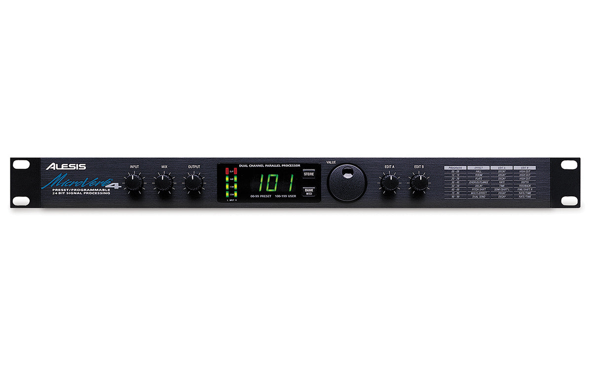 ALESIS MICROVERB 2-Ch Reverb & FX Processor