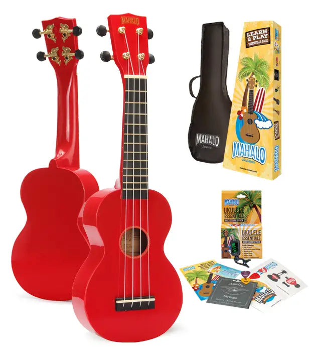 Mahalo MR1 Uke pack Red