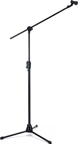 Hercules MS533B: EZ Clutch Mic Std w/ Hideaway Boom