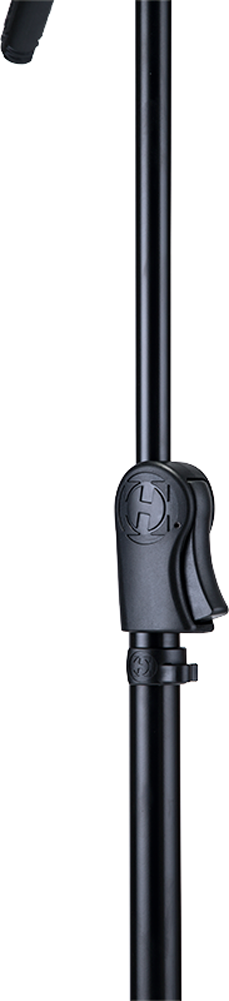 Hercules MS533B: EZ Clutch Mic Std w/ Hideaway Boom