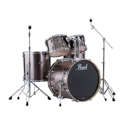 Pearl Export EXX Smokey Chrome Fusion kit with 830 Hardware