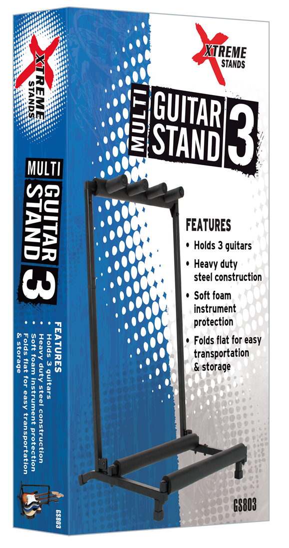 Xtreme GS803 3 Guitar Multi Stand
