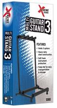 Load image into Gallery viewer, Xtreme GS803 3 Guitar Multi Stand
