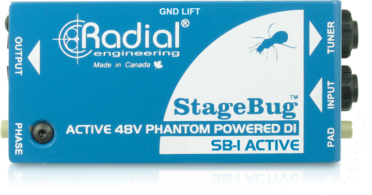 Radial Stagebug Active Acoustic DI