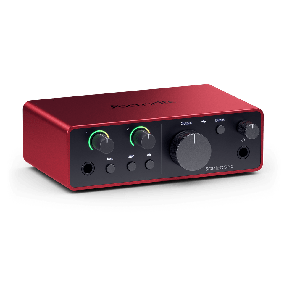 Focusrite Scarlett Solo (4th Gen)