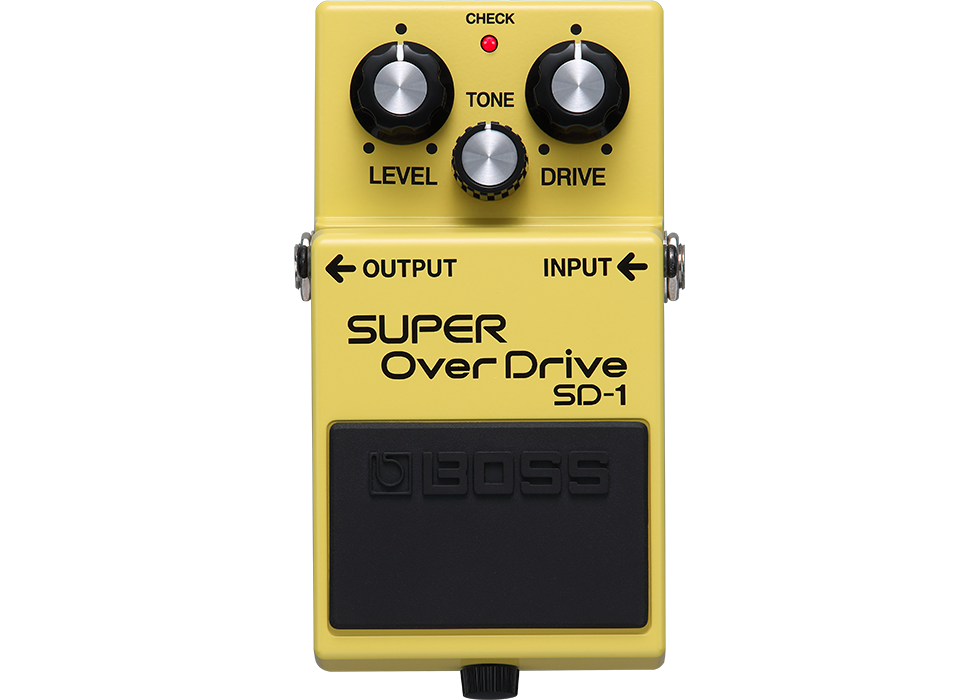 Boss SD1 Super Overdrive pedal