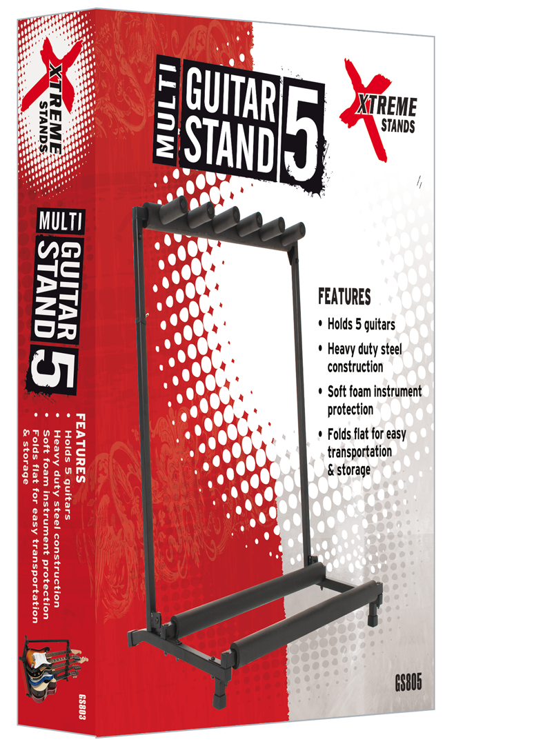 Xtreme GS805 5 Guitar Multi Stand