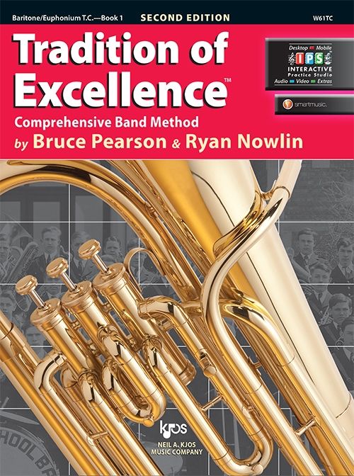 Tradition of Excellence Baritone/Euphonium Book 1 (treble clef)