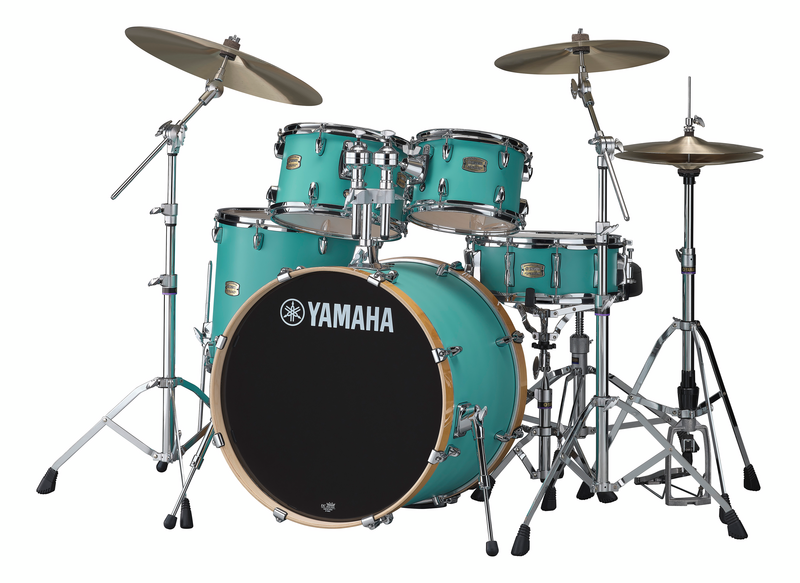 Yamaha Stage Custom Euro Matt Surf Green with HW780 Hardware