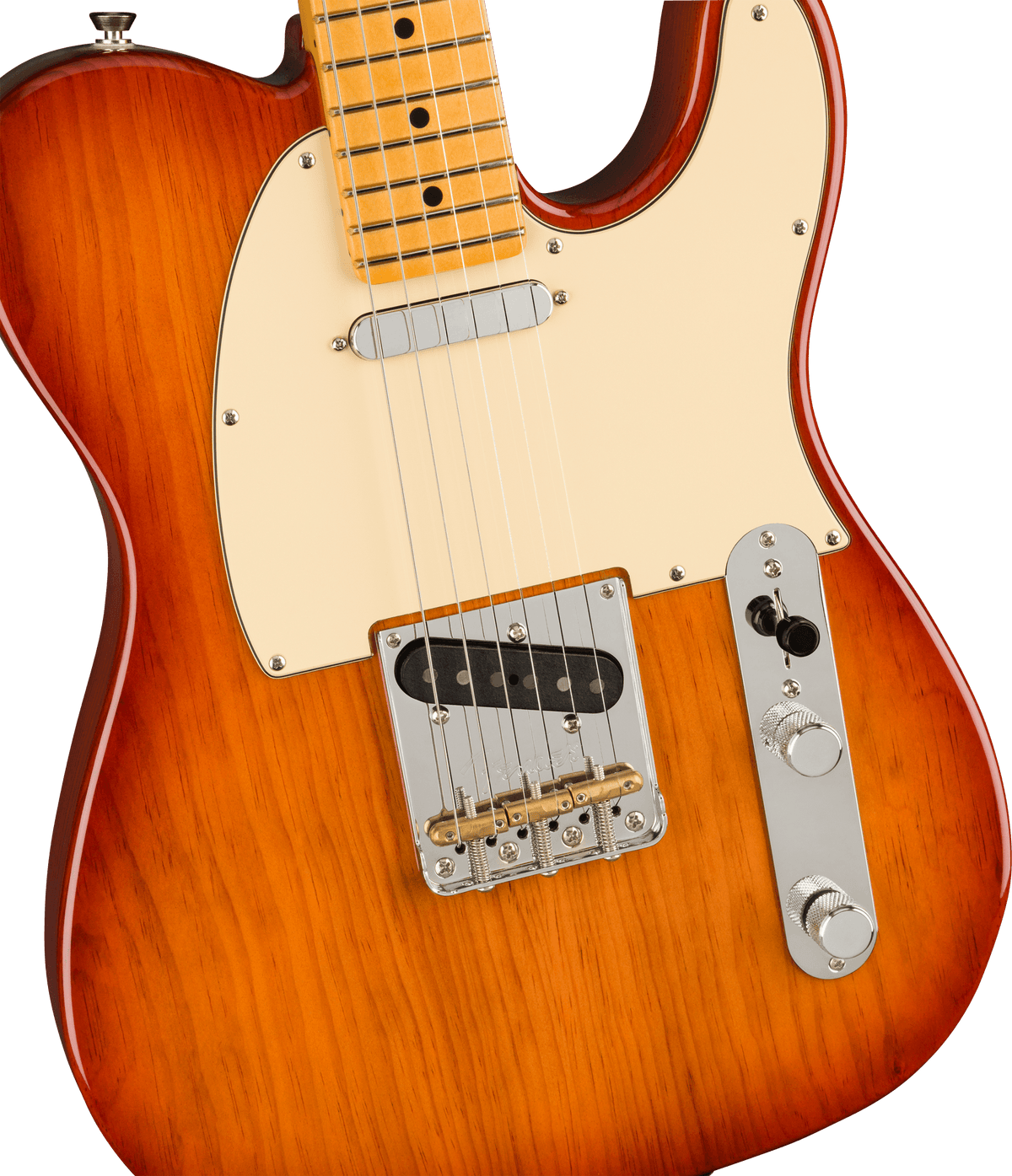Fender American Professional II Telecaster, Maple Fingerboard - Sienna Sunburst