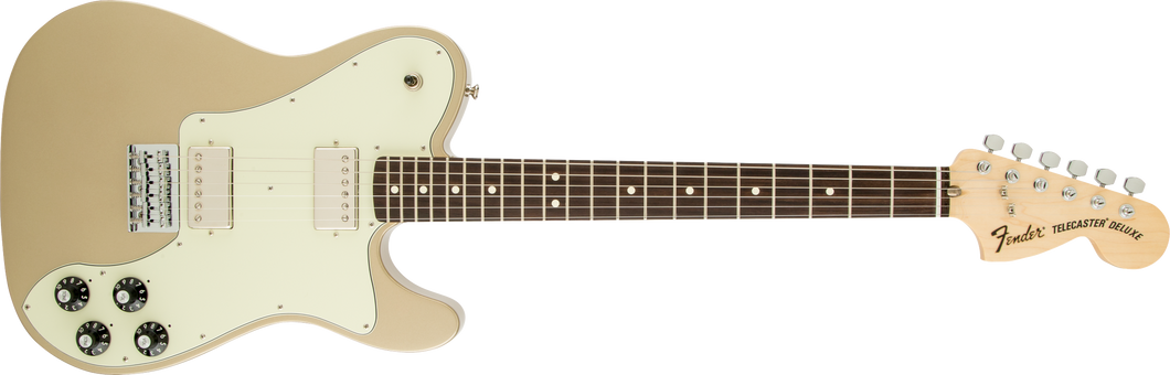 Fender Chris Shiflett Telecaster Deluxe - Shorline Gold