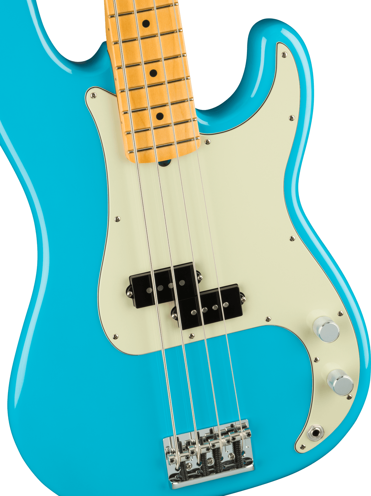 Fender American Professional II P Bass Maple Fingerboard, Miami Blue
