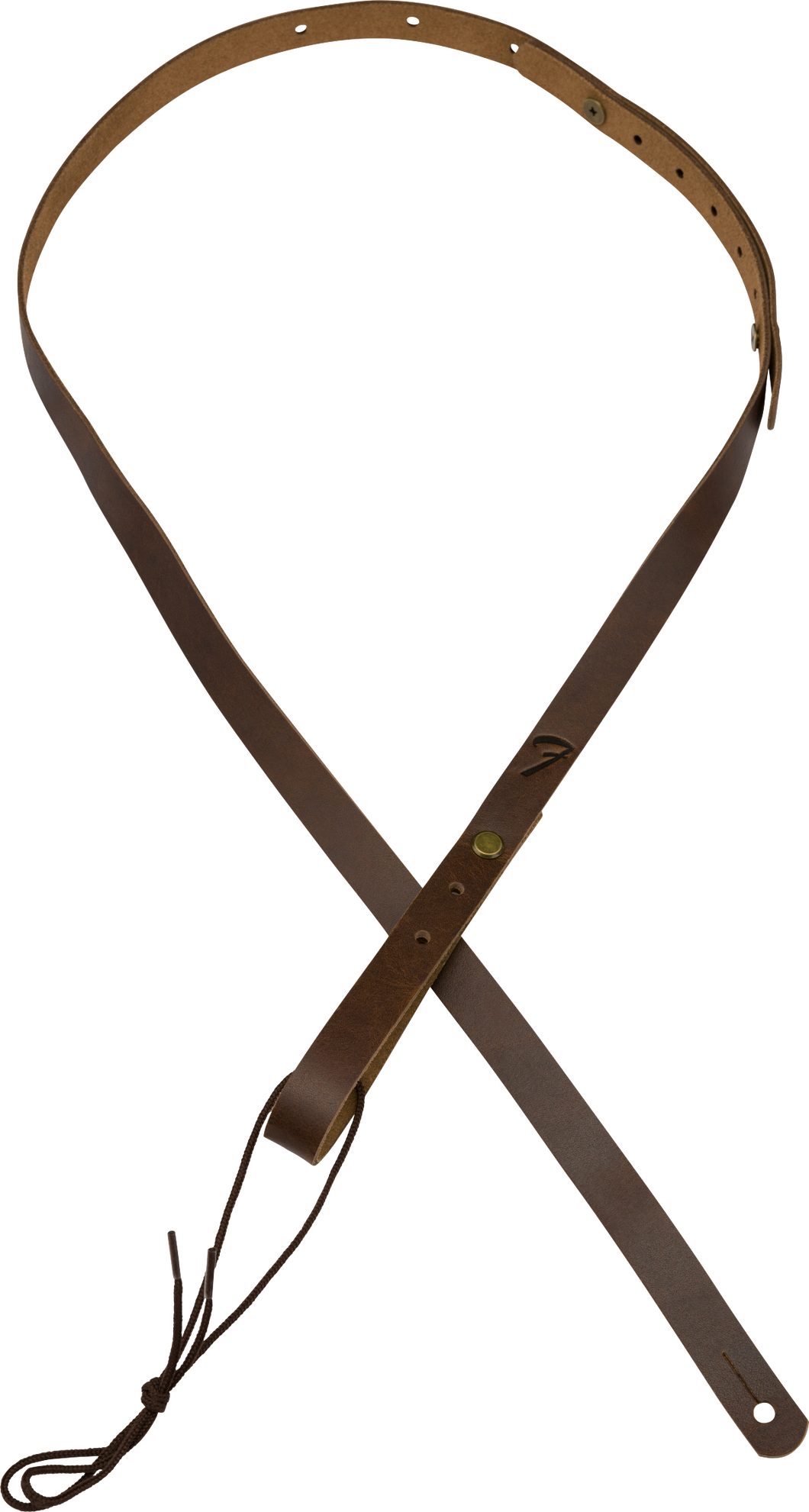 Fender Paramount Mandolin Leather Strap - Brown