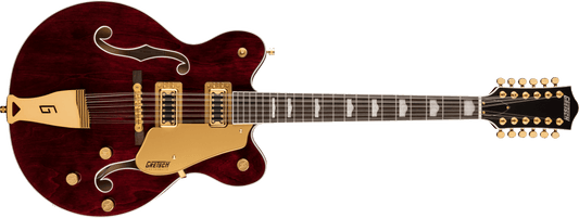 Gretsch G5422G-12 Electromatic Classic Hollow Body Double-Cut 12-String with Gold Hardware, Laurel Fingerboard - Walnut Stain