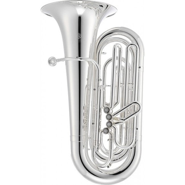Jupiter 482S 3/4  size 4 valve Tuba, Silver