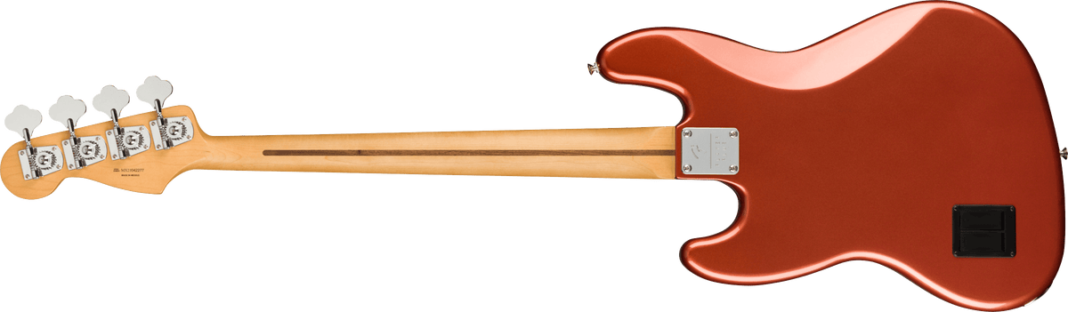 Fender 0147372370 Player Plus Jazz Bass, Maple Fingerboard, Aged Candy Apple Red