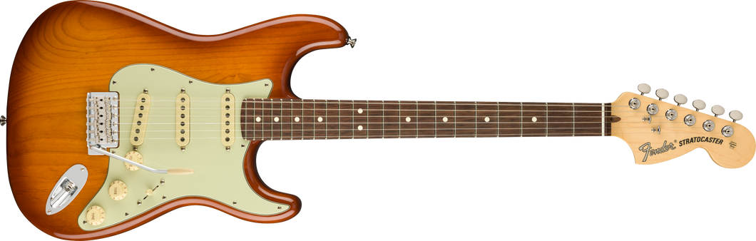 Fender American Performer Stratocaster, Rosewood Fingerboard - Honey Burst