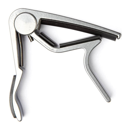 Dunlop Trigger Capo Acoustic Guitar - Smoked Chrome