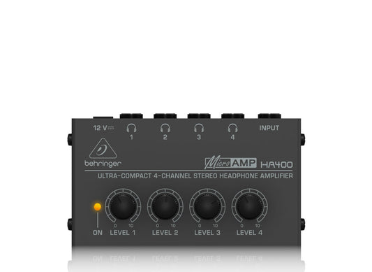 Behringer Microamp HA400 Stereo Headphone Amplifier