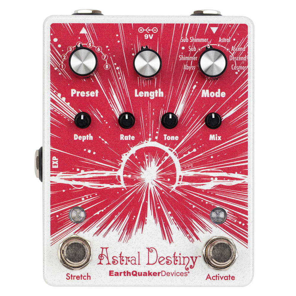 EarthQuaker Devices EQD Astral Destiny Octave Reverb