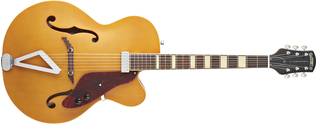 Gretsch G100BKCE Synchromatic Archtop Single-Cut, Rosewood Fingerboard - Flat Natural