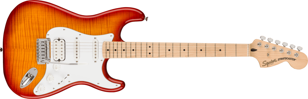 Squier Affinity Series Stratocaster FMT HSS, Maple Fingerboard - Sienna Sunburst