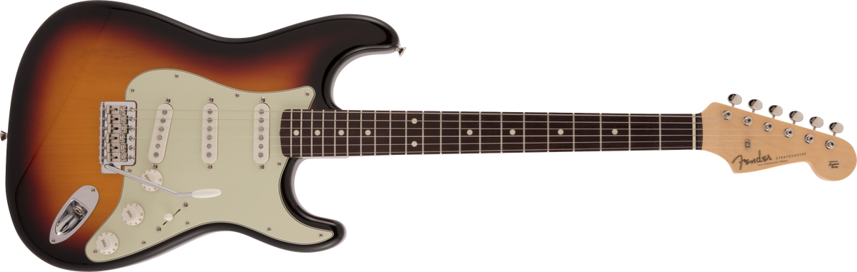 Fender Made In Japan Traditional '60s Stratocaster, Rosewood Fingerboard - 3-Color Sunburst