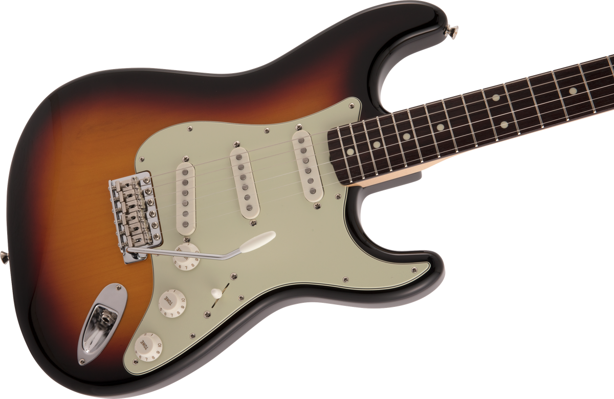 Fender Made In Japan Traditional '60s Stratocaster, Rosewood Fingerboard - 3-Color Sunburst