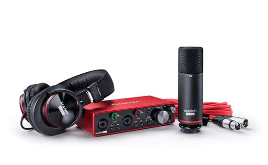 Focusrite Scarlett 2i2 Studio G3 Package