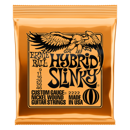 Ernie Ball Hybrid Slinky 9-46 Electric Guitar Strings