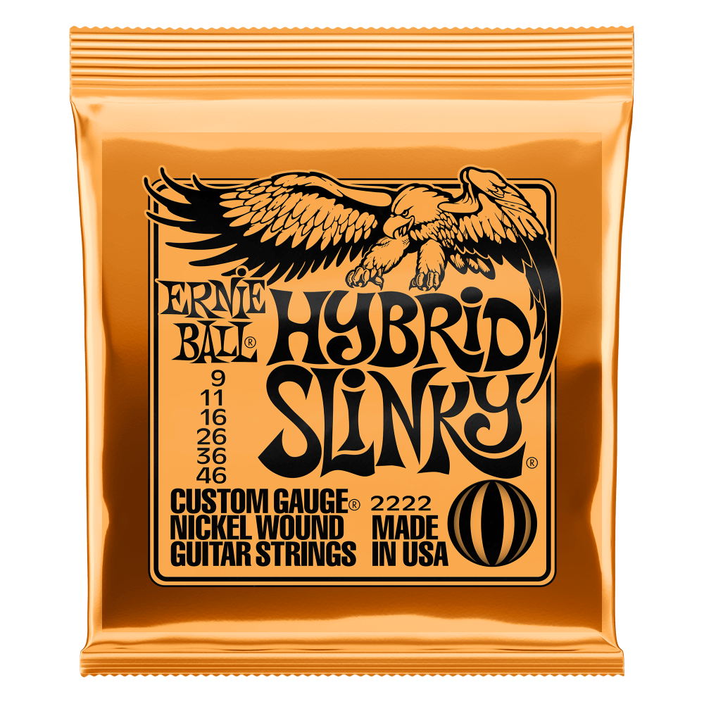 Ernie Ball Hybrid Slinky 9-46 Electric Guitar Strings