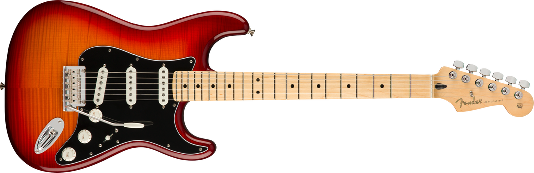 Fender Player Stratocaster Plus Top, Maple Fingerboard - Aged Cherry Burst
