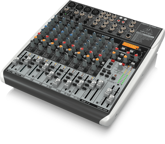 Behringer Xenyx QX1622USB Premium 16-Input, 2/2-Bus Mixer with KLARK TEKNIK Multi-FX Processor & USB/Audio Interface