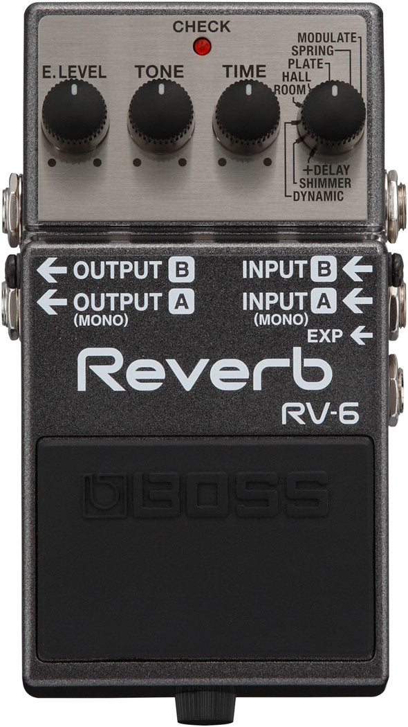 Boss RV-6 Digital Reverb Pedal