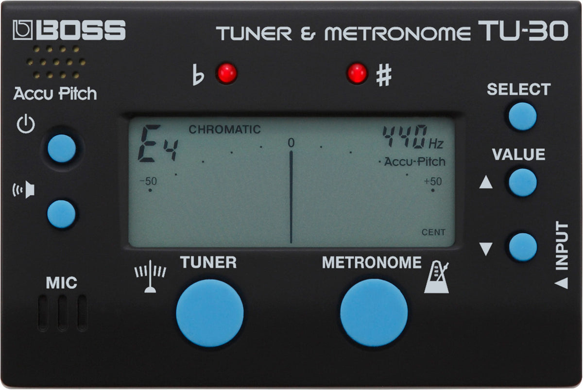 Boss TU30 Tuner & Metronome