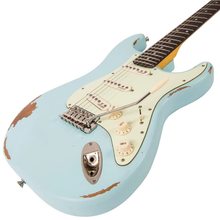 Load image into Gallery viewer, Vintage V6 ICON Electric Guitar - Distressed Laguna Blue
